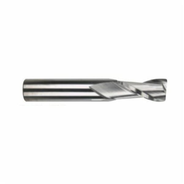 MORSE 90241 5959T Center Cutting Regular Length Single End End Mill, 1.5 mm Dia Cutter, 5 mm Length of Cut, 2 Flutes, 3 mm Dia Shank, 39 mm OAL, TiAlN Coated