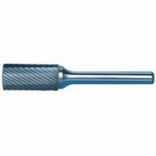 MORSE Edge Hog 59840 5970 General Purpose Premium Carbide Burr, End Cut End, Cylindrical Head, 3/4 in Dia Head, 1 in L of Cut, 2-1/2 in OAL, Single Cut