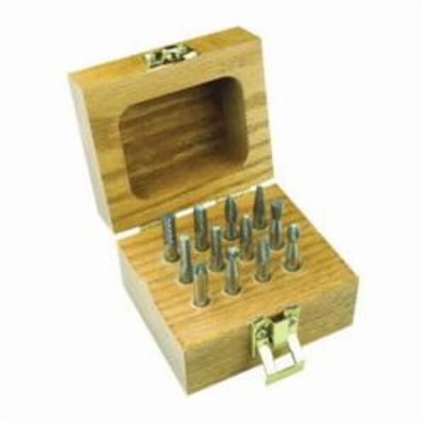 MORSE 59918 5970 C-725 Burr Set, Double Cut, 8 Pieces