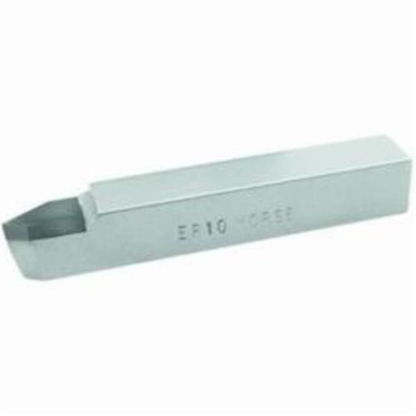 MORSE 70811 4160 ER8 Style Brazed Offset Right Hand Premium Tool Bit, 60 deg Profile Angle, 370E Carbide Tip, 3-1/2 in OAL, 1/2 in Dia Shank