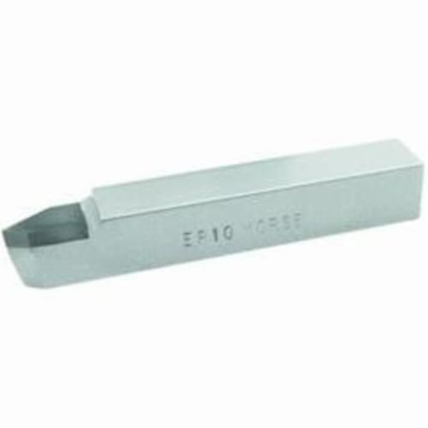 MORSE 70861 4160 EL8 Style Brazed Left Hand Offset Premium Tool Bit, 60 deg Profile Angle, 370E Carbide Tip, 3-1/2 in OAL, 1/2 in Dia Shank