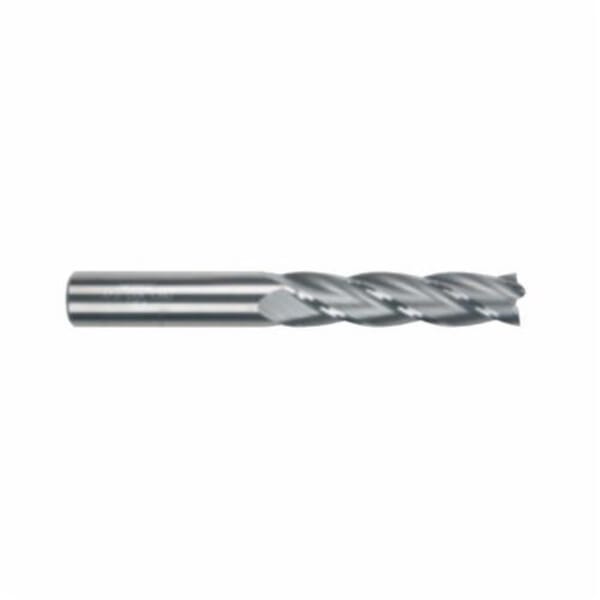 MORSE 90832 5955C Center Cutting Long Length Single End End Mill, 1/4 in Dia Cutter, 1-1/8 in Length of Cut, 4 Flutes, 1/4 in Dia Shank, 3 in OAL, TiCN Coated