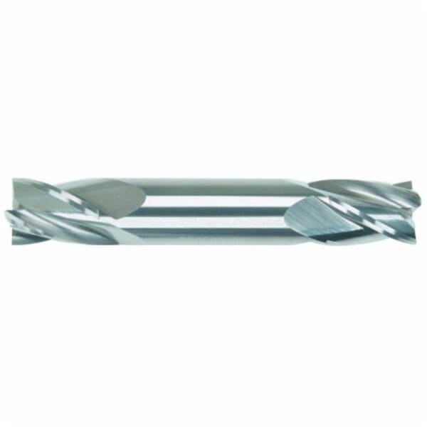 MORSE 91010 5946G Center Cutting Double End Stub Length End Mill, 1/2 in Dia Cutter, 5/8 in Length of Cut, 4 Flutes, 1/2 in Dia Shank, 3 in OAL, TiN Coated