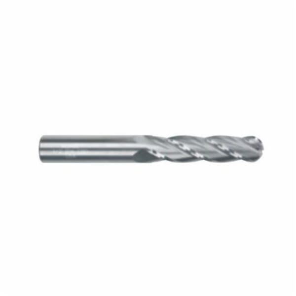 MORSE 91192 5957T Ball Nose Center Cutting Long Length Single End End Mill, 1/4 in Dia Cutter, 1-1/8 in Length of Cut, 4 Flutes, 1/4 in Dia Shank, 3 in OAL, TiALN Coated