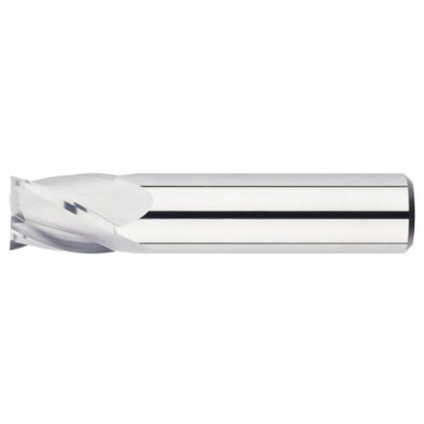 MORSE 92862 5975T Center Cutting Single End Square End Stub Length End Mill, 1/32 in Dia Cutter, 1/16 in Length of Cut, 4 Flutes, 1/8 in Dia Shank, 1-1/2 in OAL, TiALN Coated