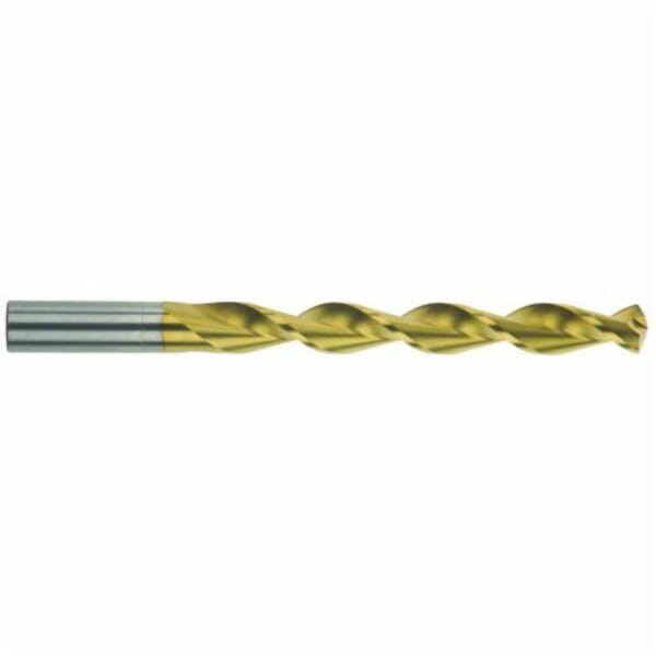 MORSE 93337 1355G Jobber Length Drill Bit, 11/64 in Drill - Fraction, 0.1719 in Drill - Decimal Inch, 135 deg Point, HSS, TiN Coated