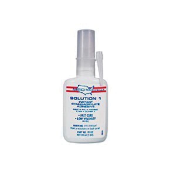 MRO Solutions 70102 Low Viscosity Instant Adhesive, 1 oz Bottle