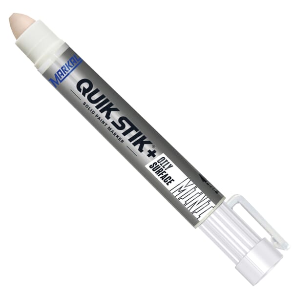 Markal 028770 Nissen Solid Paint Marker, 5/16 in Bullet Tip, White redirect to product page