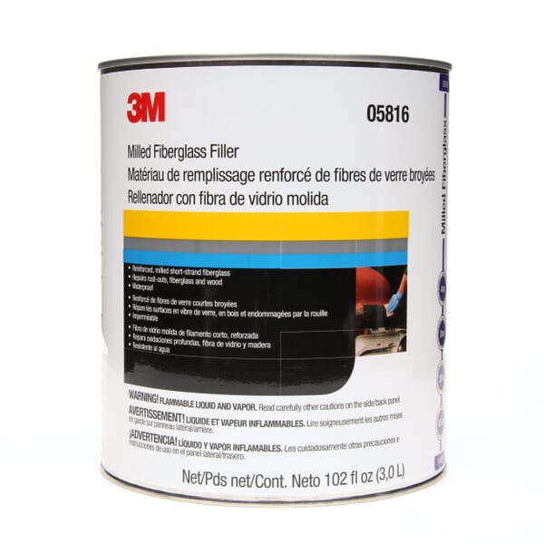 3M 7000120440 5816 Milled Filler, 1 gal Can, Red