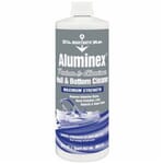 MaryKate MK3132 Aluminex Non-Flammable Hull Cleaner, 1 qt Bottle, Mild Acidic Odor/Scent, Clear, Thin Liquid Form