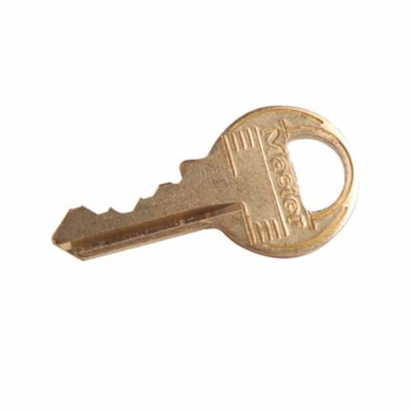 Master Lock K1BOX Key Blank, Brass, For Use With ProSeries Padlocks, W1 Master Lock Cylinders