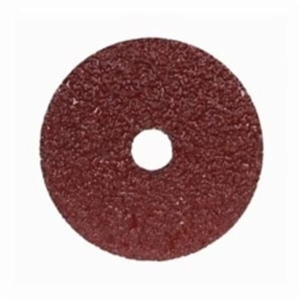 Norton Metal 66623357284 F240 Coated Abrasive Disc, 7 in Dia, 7/8 in Center Hole, 36 Grit, Extra Coarse Grade, Aluminum Oxide Abrasive, Center Mount Attachment