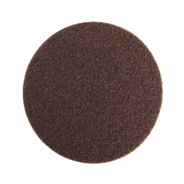 Merit 05539512525 GD Series Non-Woven Abrasive Hook and Loop Disc, 7 in Dia, 50 Grit, Coarse Grade, Aluminum Oxide Abrasive, Nylon Backing