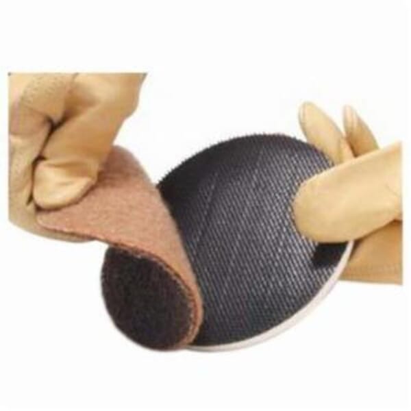 Merit Rapid Prep 08834168967 Backup Pad, 5 in Dia Pad, Hook and Loop Attachment