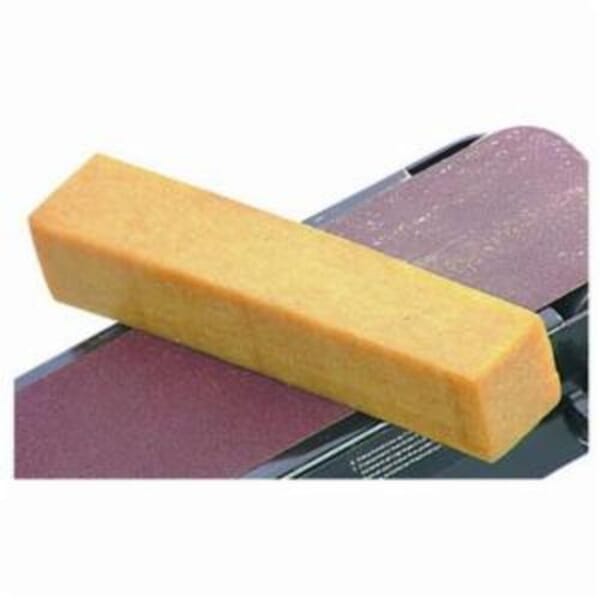 Norton 07660701717 Narrow Belt Cleaning Stick, 6 in L x 1-3/8 in W x 1-3/8 in THK, Natural Rubber Abrasive