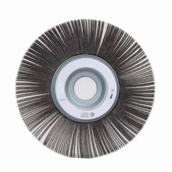 Merit 08834120169 EC-061 Economy Unmounted Coated Flap Wheel, 6 in Dia, 1 in W Face, P60 Grit, Coarse Grade, Aluminum Oxide Abrasive