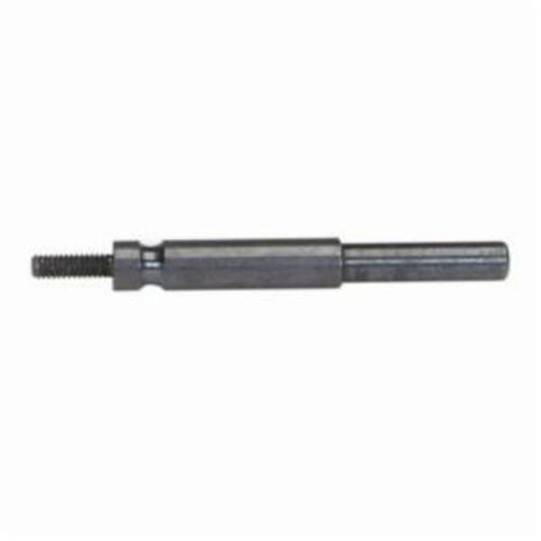 Merit 08834183164 MM20-4 Quick-Change Mandrel, 3 in OAL, For Use With Overlap Slotted Disc, Square and Cross Pad