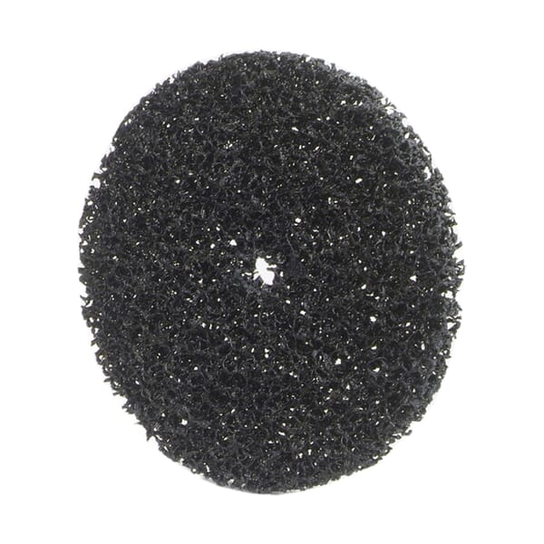 Merit 08834191430 Non-Woven Unified Wheel, 4 in Dia, 1/4 in Center Hole, 1/2 in W Face, Extra Coarse Grade, Silicon Carbide Abrasive
