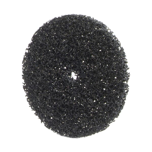 Merit 08834191431 Non-Woven Unified Wheel, 6 in Dia, 1/2 in Center Hole, 1/2 in W Face, Extra Coarse Grade, Silicon Carbide Abrasive