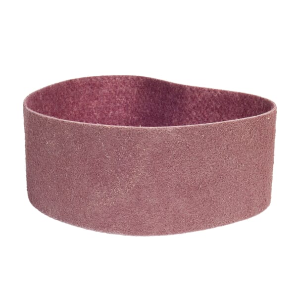 Merit Surface Prep 08834194057 Benchstand Narrow Non-Woven Abrasive Belt, 6 in W x 48 in L, Coarse Grade, Aluminum Oxide Abrasive, Brown