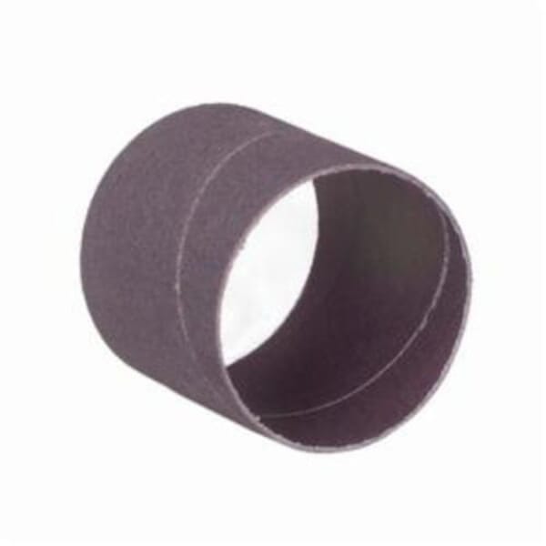 Merit 08834196073 Coated Spiral Band, 1 in Dia x 1 in L, 40 Grit, Extra Coarse Grade, Aluminum Oxide Abrasive