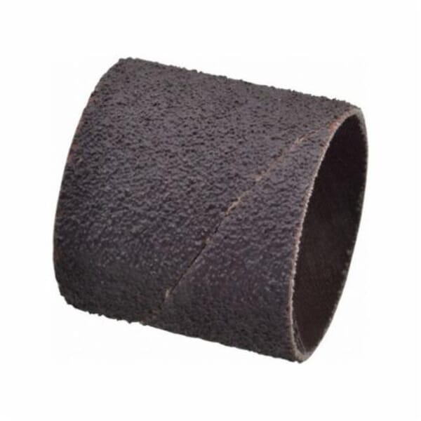 Merit 08834196110 Coated Spiral Band, 2 in Dia x 2 in L, 36 Grit, Extra Coarse Grade, Aluminum Oxide Abrasive