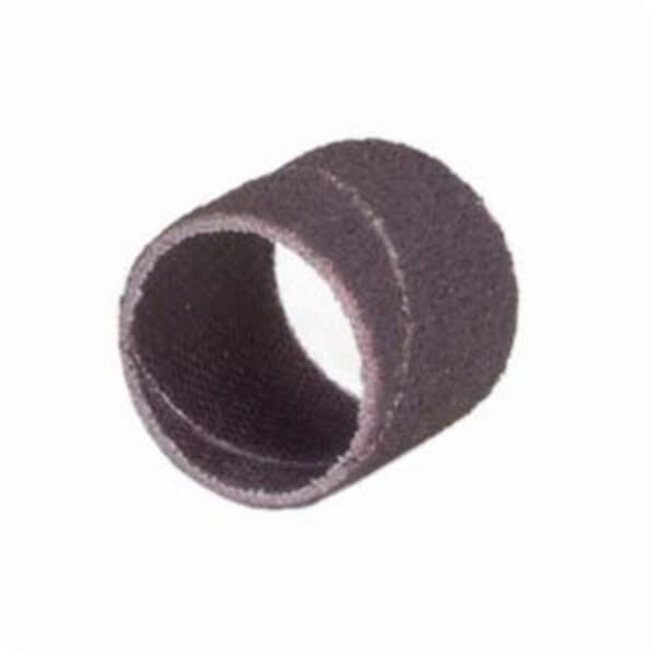 Merit 08834196161 Coated Spiral Band, 3/4 in Dia x 3/4 in L, 80 Grit, Coarse Grade, Aluminum Oxide Abrasive