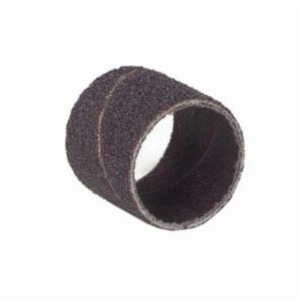Merit 08834196212 Coated Spiral Band, 1/2 in Dia x 1 in L, 60 Grit, Coarse Grade, Aluminum Oxide Abrasive