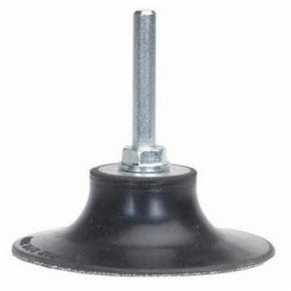 Merit 63642555106 Medium Density Backup Pad, 4 in Dia Pad, Type TR+ Attachment