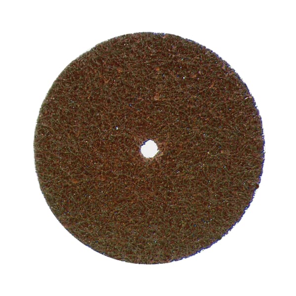 Merit 66261070755 Standard Back Up Pad Non-Woven Abrasive Disc, 5 in Dia, Coarse Grade, Aluminum Oxide Abrasive, Nylon Backing