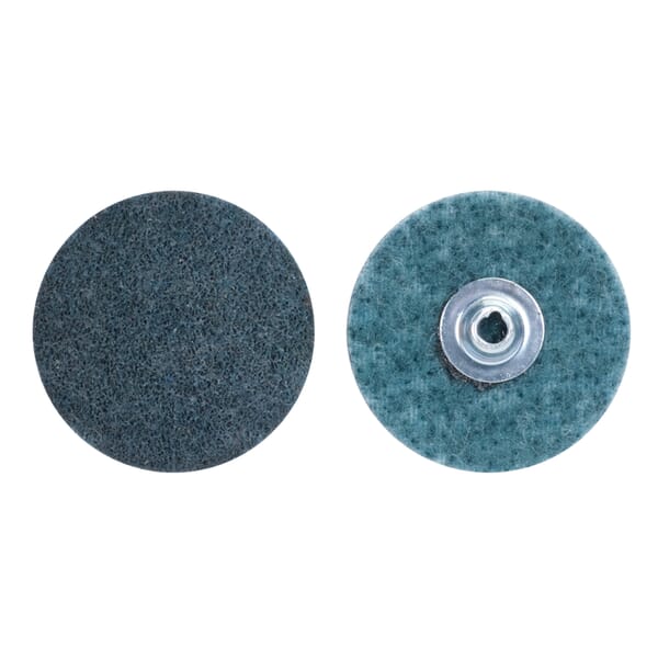 Merit 66623340047 Non-Woven Abrasive Quick-Change Disc, 1-1/2 in Dia, Very Fine Grade, Aluminum Oxide Abrasive, Type TS (Type II) Attachment