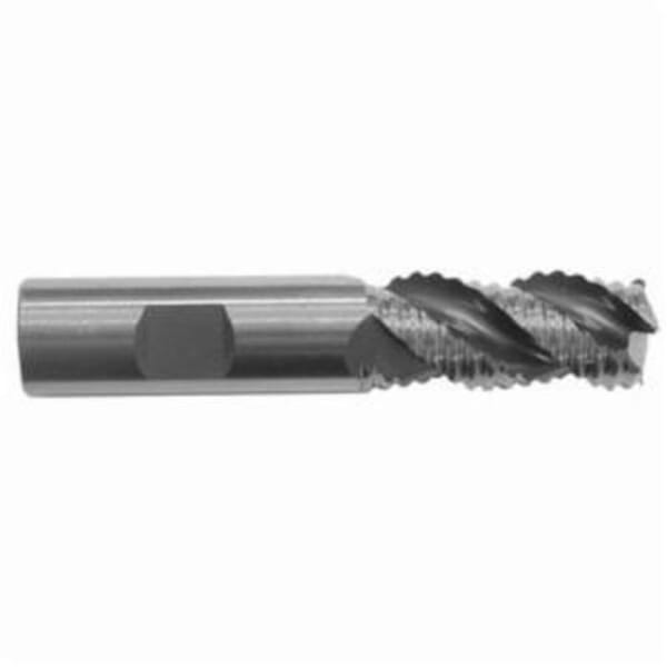 Michigan Drill CR40-6 CR Series Chipmaster Rough Profile Standard Length Roughing End Mill, 1-1/4 in Dia Cutter, 2 in Length of Cut, 6 Flutes, 3/4 in Dia Shank, 4-1/4 in OAL