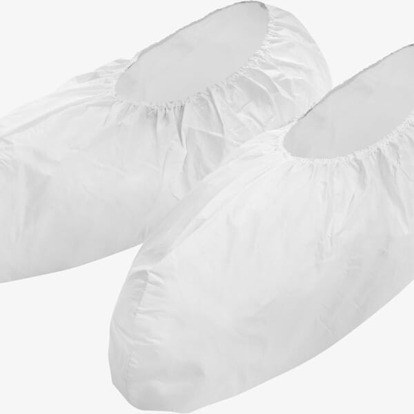 MicroMax CTL901P-XL Non-Skid Shoe Cover, XL Fits Shoe, White, Elastic Ankle Closure, MicroMax NS Outsole, Resists: Chemical and Splash, ASTM D3776, D5034, D1117, D3787, D737, F903, EN1149-5:2006