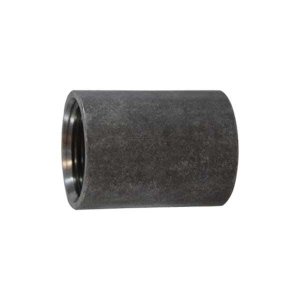Midland Industries 65772 Merchant Coupling, Steel, 3/8 in Nominal, Thread End Style, Black Oxide, Import