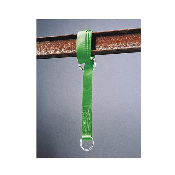 Miller by Honeywell 8183/3FTGN Temporary Cross-Arm Strap With (2) D-Rings, 3 ft L, Polyester, Green