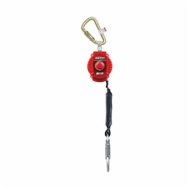 Miller by Honeywell MFL-2-Z7/6FT TurboLite Personal Fall Limiter With Carabiner and Locking Snap Hook, 400 lb Load Capacity, 6 ft L, Specifications Met: ANSI Z359