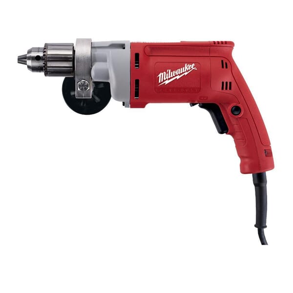 Milwaukee 0299-20 Grounded Heavy Duty Electric Drill, 1/2 in Keyed Chuck, 120 VAC, 0 to 850 rpm Speed, 12-13/64 in OAL
