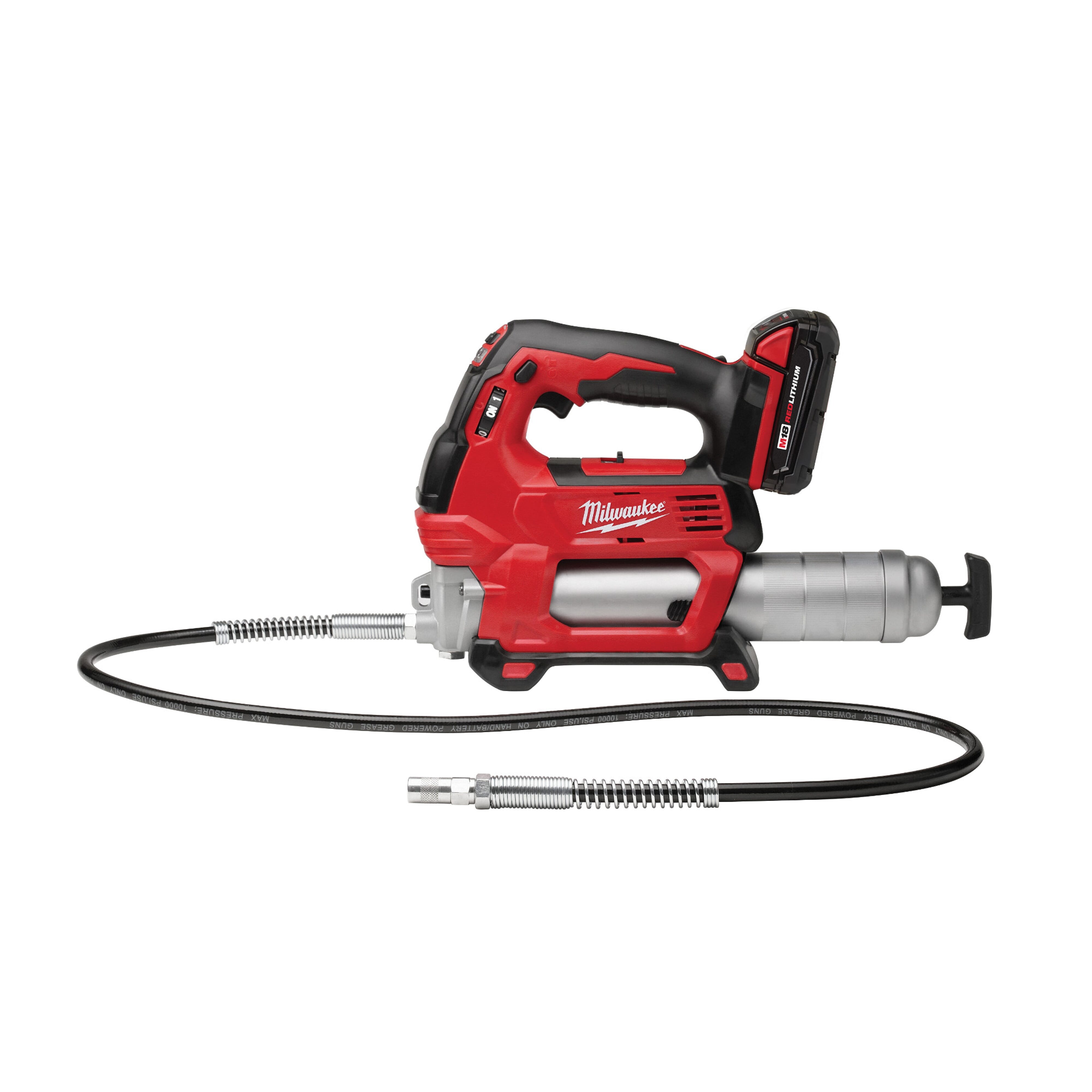 Milwaukee M18 2646-21CT 2-Speed Cordless Grease Gun Kit, 14.5 oz