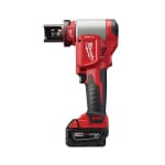 Milwaukee M18 2676-23 High Capacity Knockout Tool Kit, 1/2 to 4 in Mild Steel/Stainless Steel Max Cutting, 13.63 in OAL