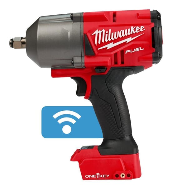 Milwaukee M18 FUEL 2863-20 High Torque Bare Tool Cordless Impact Wrench, 1/2 in 4-Mode Straight Drive, 2100 bpm, 1000/1400 ft-lb Torque, 18 VDC, 8.39 in OAL