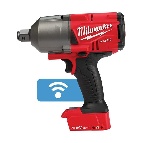 Milwaukee M18 FUEL 2864-20 High Torque Bare Tool Cordless Impact Wrench, 3/4 in 4-Mode Straight Drive, 2100 bpm, 1200/1500 ft-lb Torque, 18 VDC, 8.59 in OAL