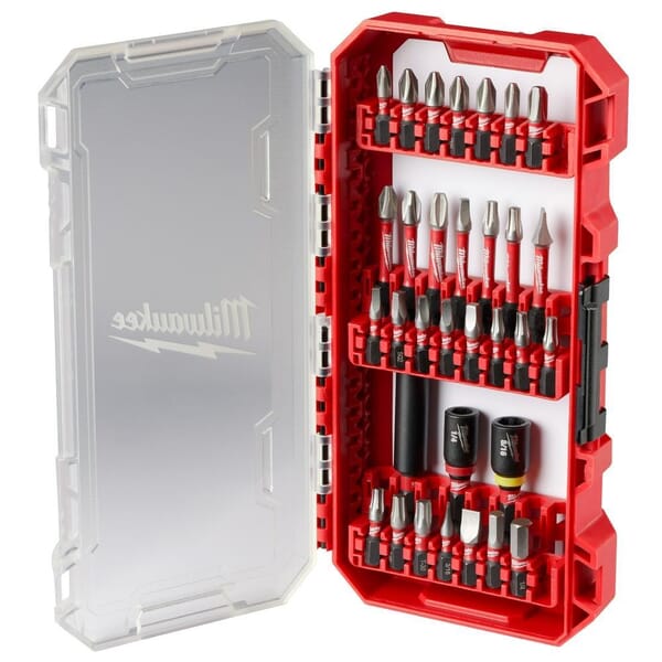 Milwaukee SHOCKWAVE Impact Duty 48-32-4004 Impact Driver Bit Set, 1/4 in, Steel