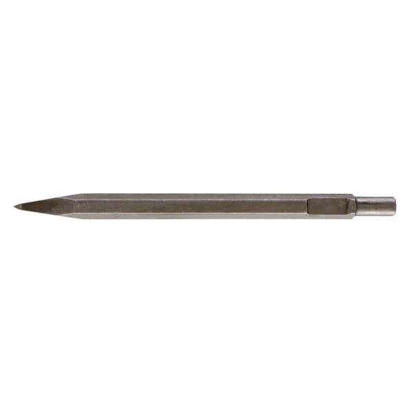 Milwaukee 48-62-2000 Bull Point Chisel, 3/4 in, 21/32 in Hex/Round/Spline Shank, 12 in OAL