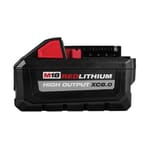 Milwaukee 48-11-1880 Battery, 8 Ah XC Lithium-Ion Battery, 18 V Charge, For Use With M18 Cordless Tools