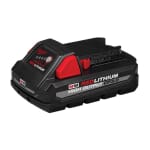 Milwaukee 48-59-1835 Starter Kit, 3 Ah CP Lithium-Ion Battery, 120 VAC Charge, For Use With M18 18 V Cordless Tools