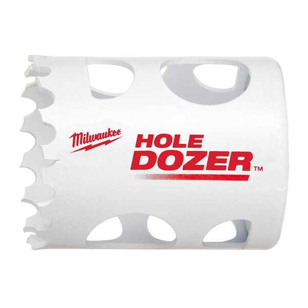 Milwaukee HOLE DOZER Ice Hardened 49-56-0082 Hole Saw, 1-1/2 in Dia, 1-5/8 in D Cutting, Bi-Metal/8% Cobalt Cutting Edge