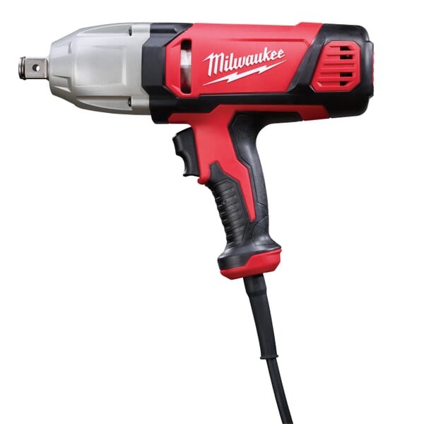 Milwaukee 9075-20 Impact Wrench, 3/4 in Square Drive, 2500 bpm, 380 ft-lb Torque, 120 VAC/VDC, 11-5/8 in OAL