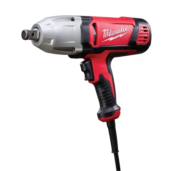 Milwaukee 9075-20 Impact Wrench, 3/4 in Square Drive, 2500 bpm, 380 ft-lb Torque, 120 VAC/VDC, 11-5/8 in OAL