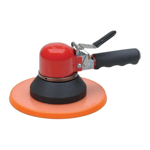 National Detroit 900 Non-Vacuum Two-Hand Gear Driven Sander, 8 in, 23 scfm Air Flow, 90 psi, 800 rpm Speed Setting