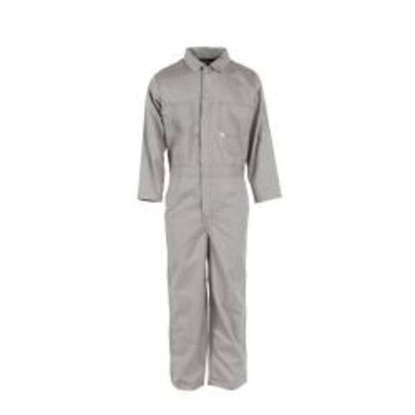 Neese Long Sleeve Coverall, Gray, FR Indura Cotton